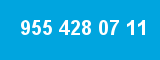 955 428 07 11 955 428 07 11